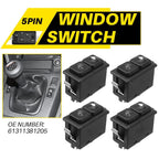 Power Window Control Switch for BMW 3 5 6 Series (E30 E28 E24)