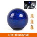 Carbon Fiber Manual Gear Shift Knob for Universal Fit (Round Ball)