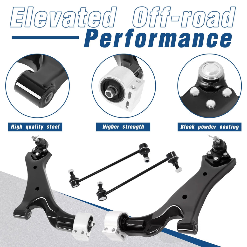 Front Lower Control Arm w/ Ball Joint Sway Bar Kit for Equinox Terrain (2010–2017)