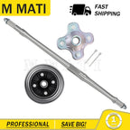 Rear Axle Shaft & Brake Drum & Wheel Hub Kit for Yamaha Big Bear 350 (1997–1999)
