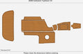 EVA Foam Teak Deck Flooring for Centurion Typhoon C4 (2008)