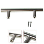Set of 20 Stainless Steel T Bar Pulls for Kitchen Cabinets and Drawers