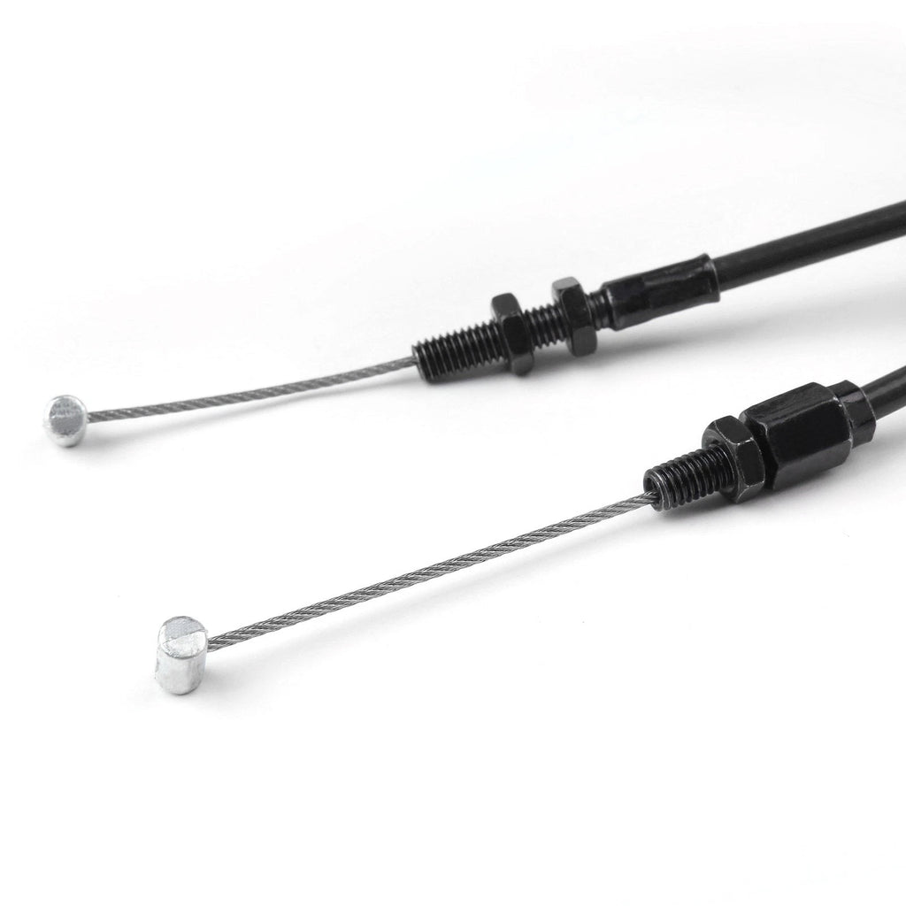 Throttle Cable for Yamaha MT-07 MT07 (2014–2021) - Push/Pull Wire Line, Black