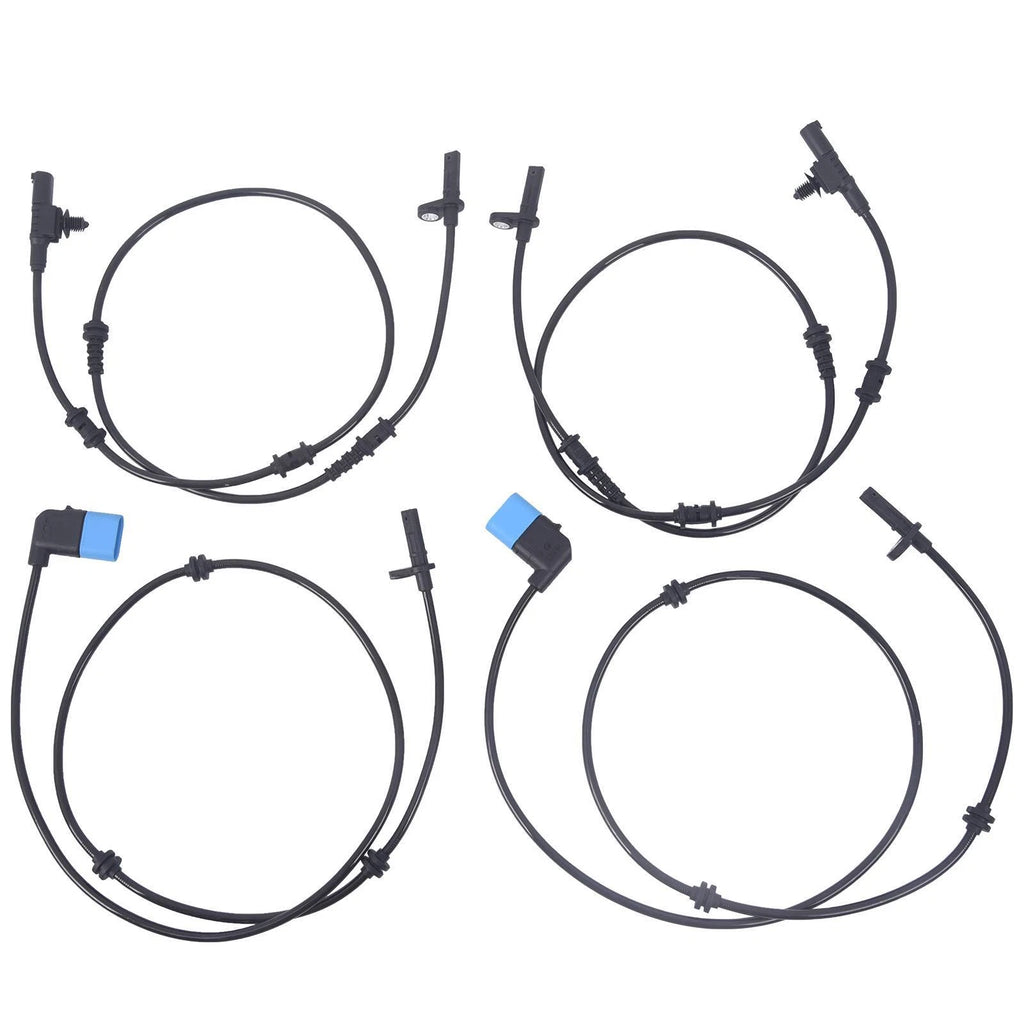 Set of 4 ABS Wheel Speed Sensors for Benz B250e CLA250 GLA250 (2013–2019)