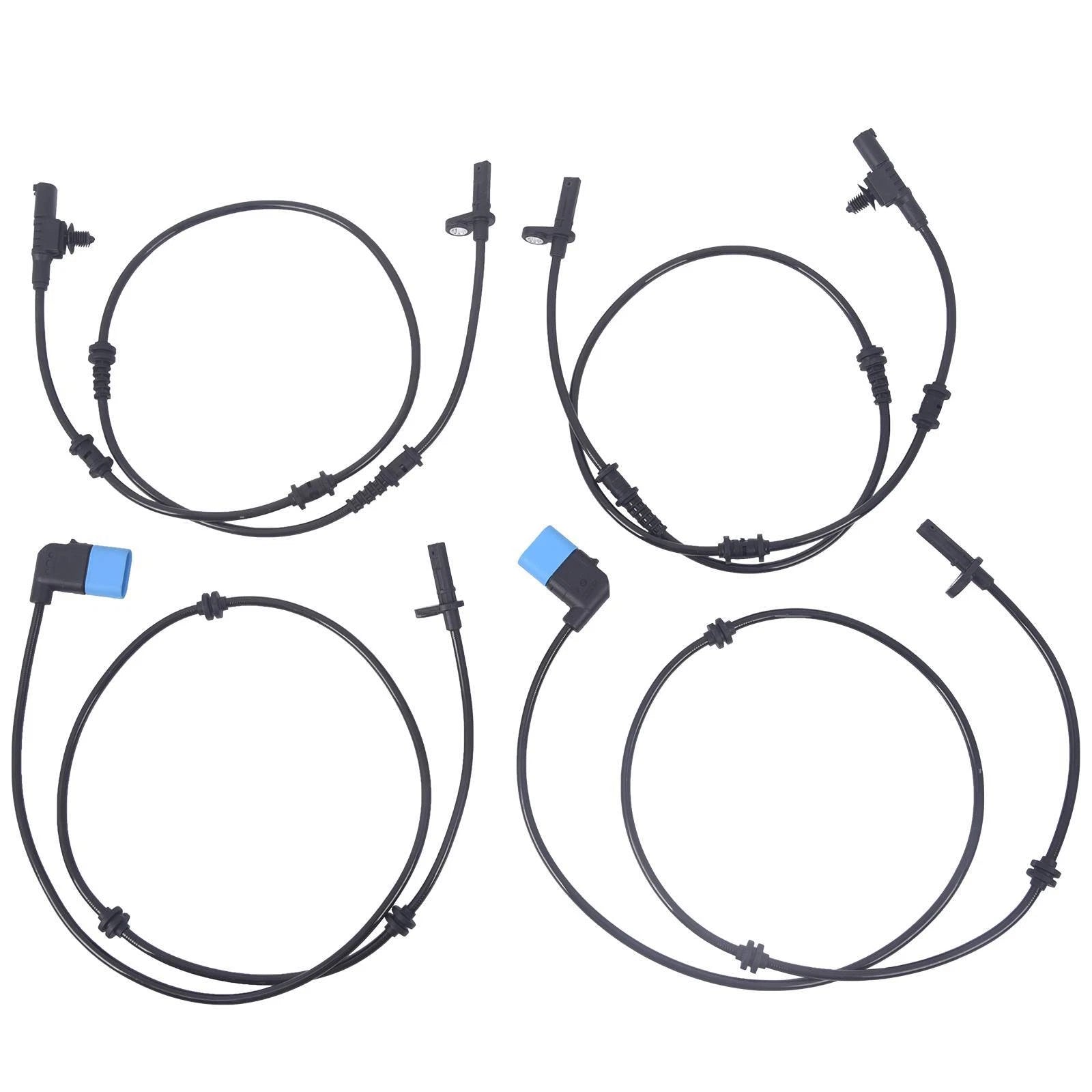 Set of 4 ABS Wheel Speed Sensors for Benz B250e CLA250 GLA250 (2013–2019)