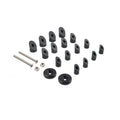 Handlebar Grips with End Caps for Motorcycle (7/8'' 1'')