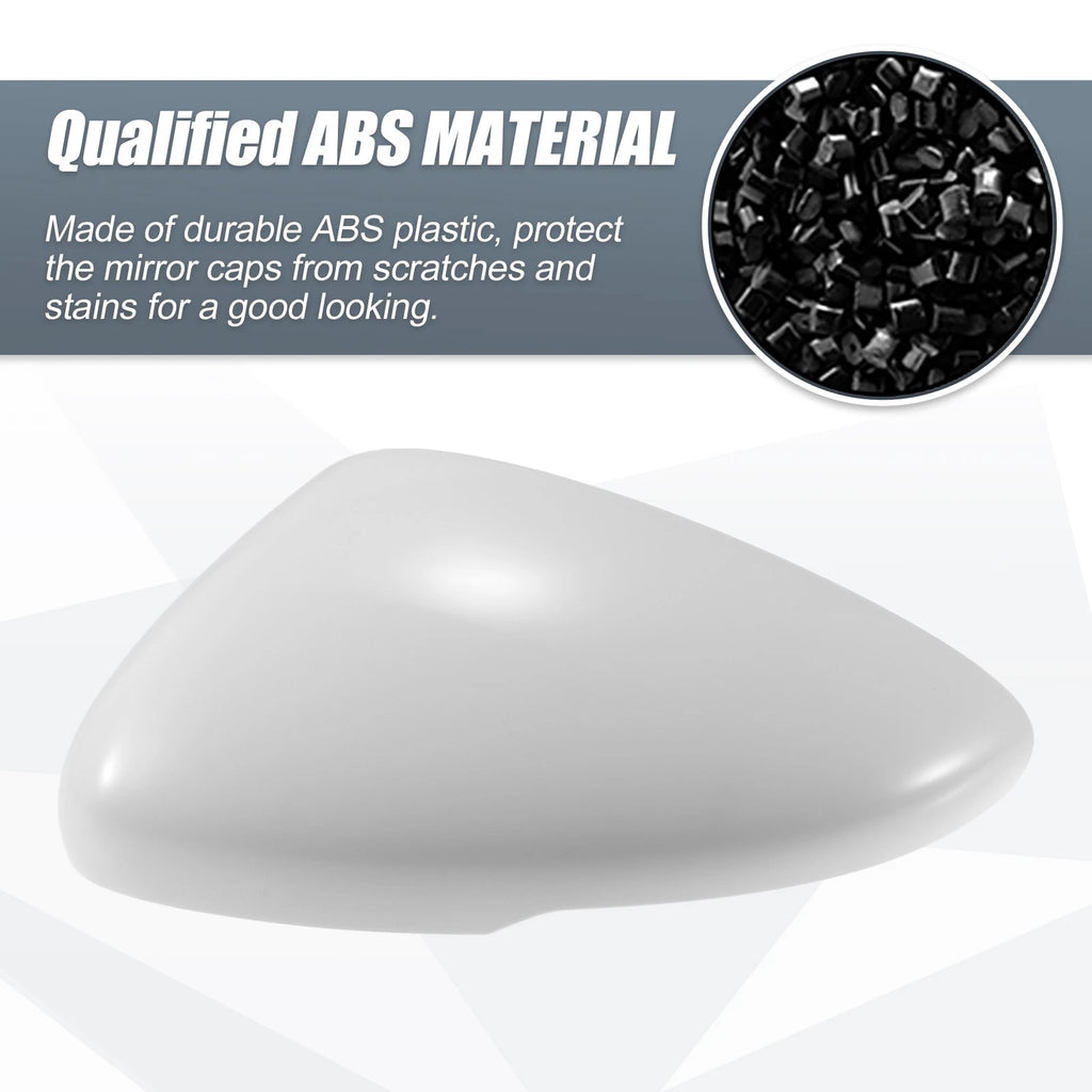 Left Side Mirror Cover Cap for Honda Accord (2018–2020) - White
