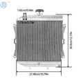 Cooling Radiator for Honda Foreman Rancher TRX420 (2007–2014)