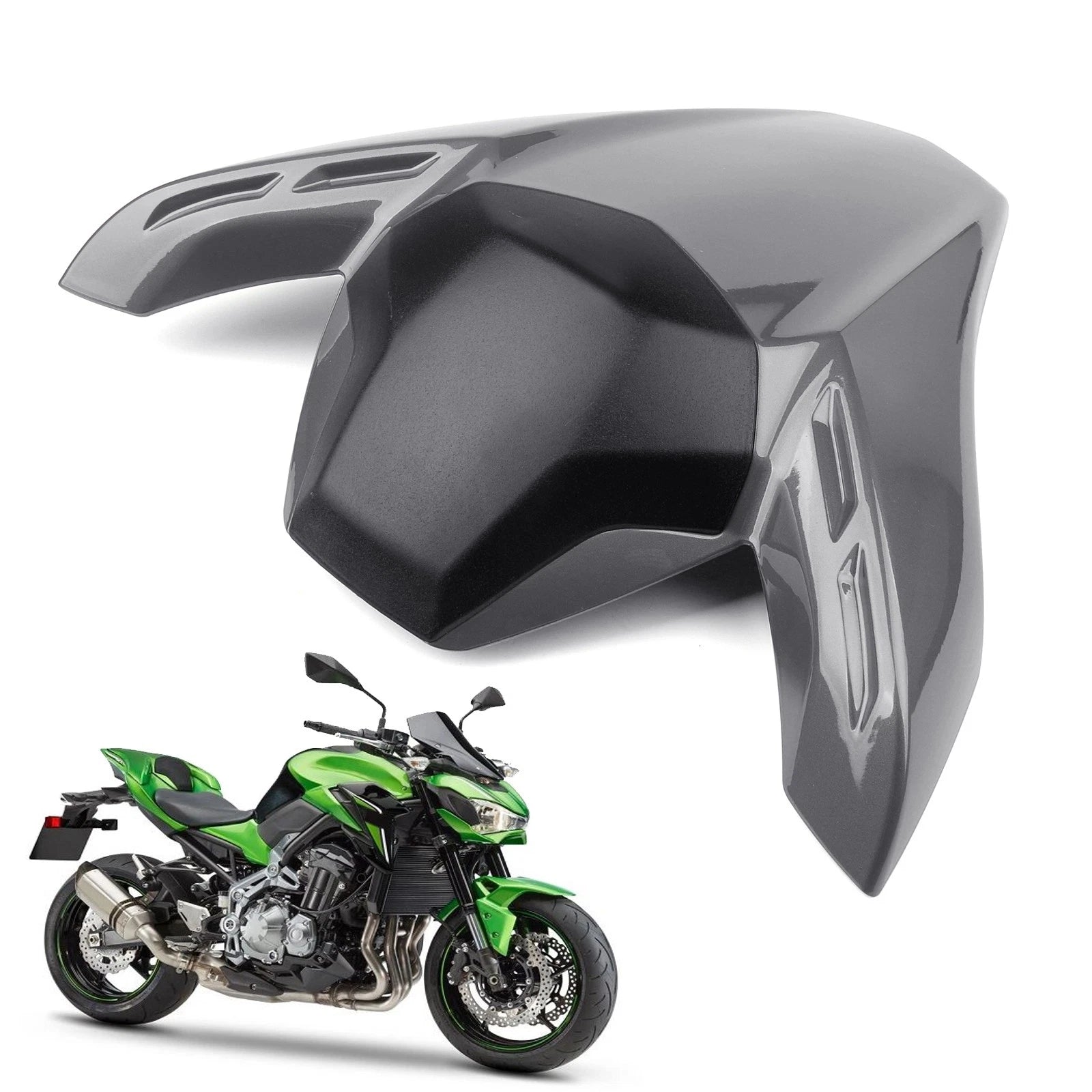 ABS Rear Seat Fairing Cover for Kawasaki Z900 Z ABS (2017–2024) Gray