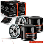Set of 4 Engine Oil Filters for Acura MDX (2001–2002) & Mitsubishi Outlander Lancer