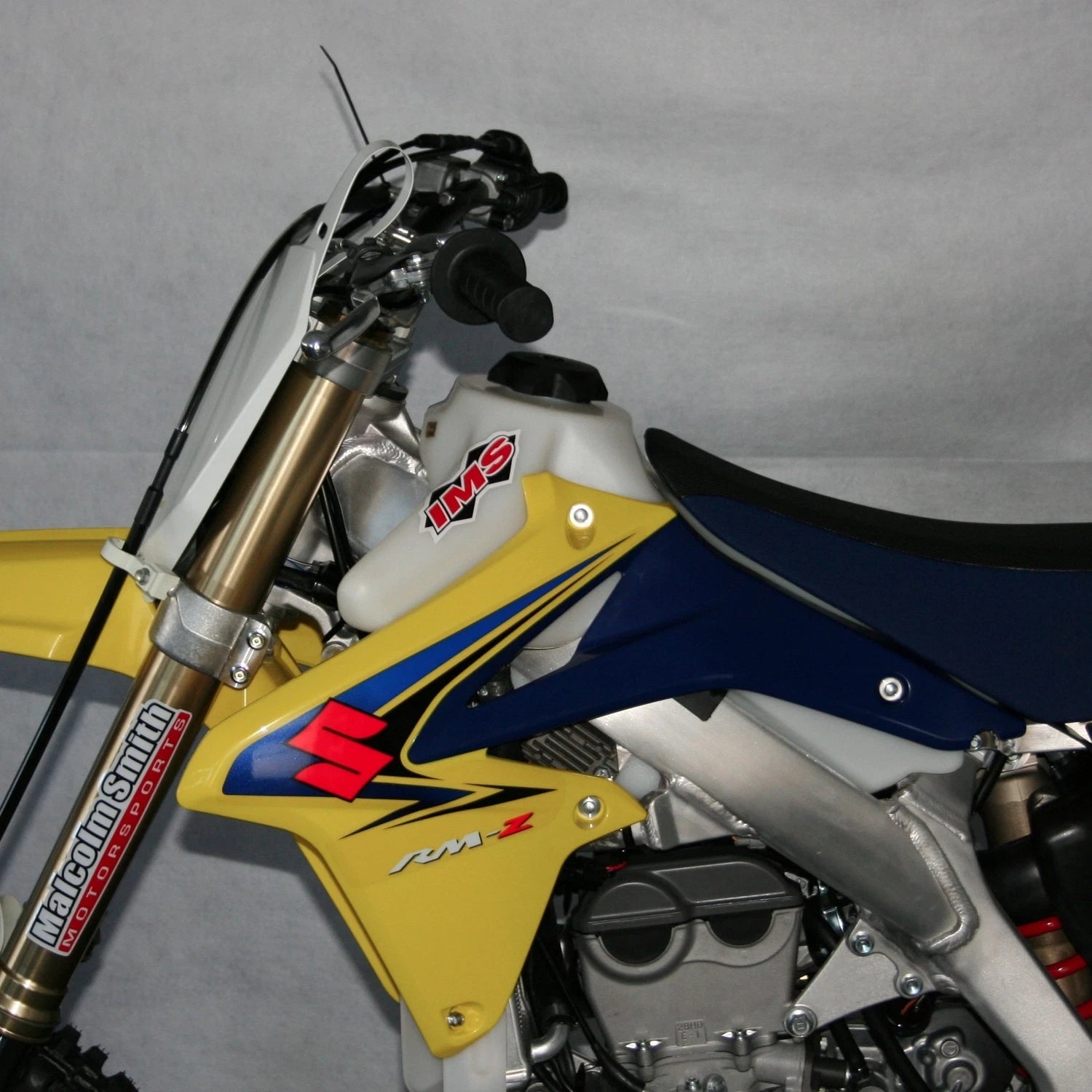 IMS 2.6 Gallon Fuel Gas Tank for Suzuki RMZ450 (2008–2017) - Black
