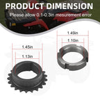 Crankshaft Timing Gear Sprocket for Polaris ATP 500 (2004–2005) 3084882 3085528