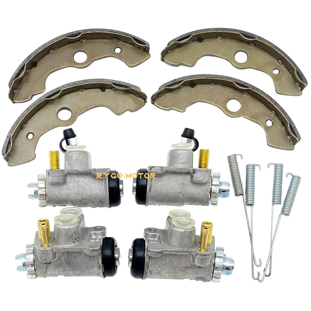 4x Front Brake Wheel Cylinders & Shoes for Honda Foreman 400 TRX400FW (1999–2003)