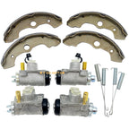 4x Front Brake Wheel Cylinders & Shoes for Honda Foreman 400 TRX400FW (1999–2003)