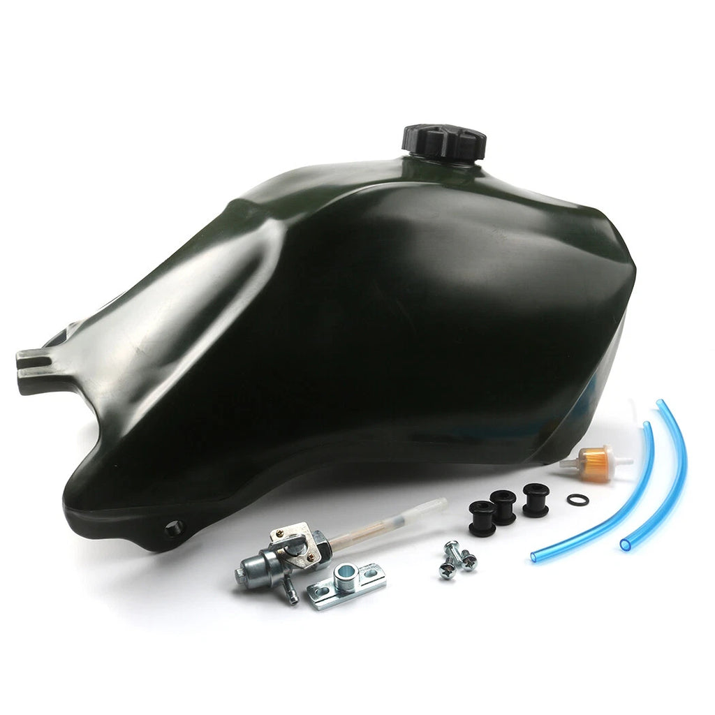 Plastic Gas Fuel Tank with Petcock for Honda TRX300 (1993–2020)