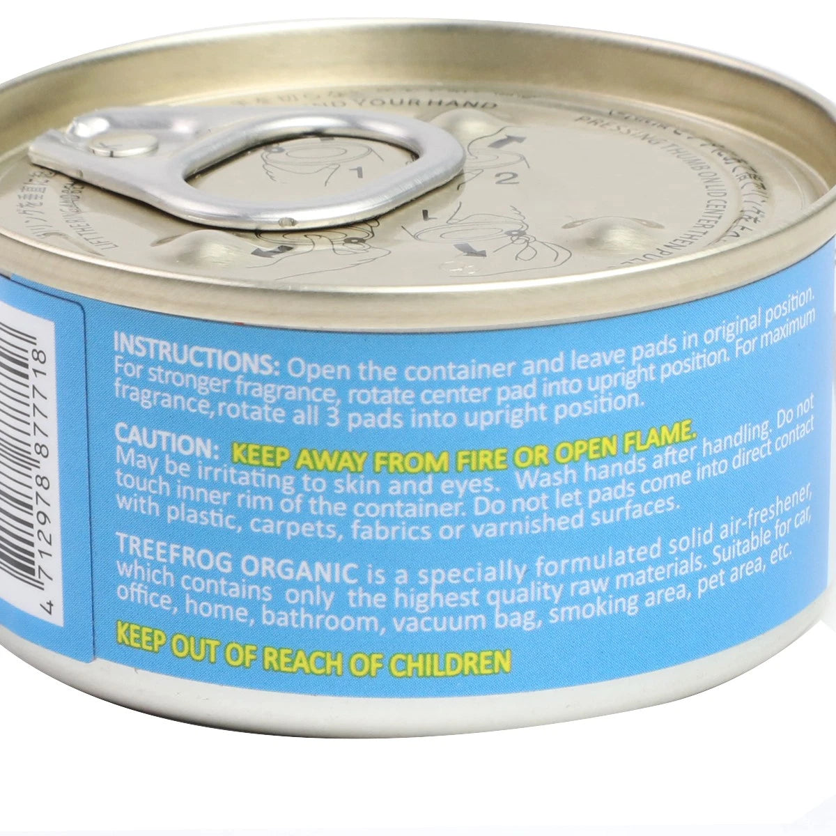 Air Freshener Can for Car Home - Fresh Squash Scent - 36g