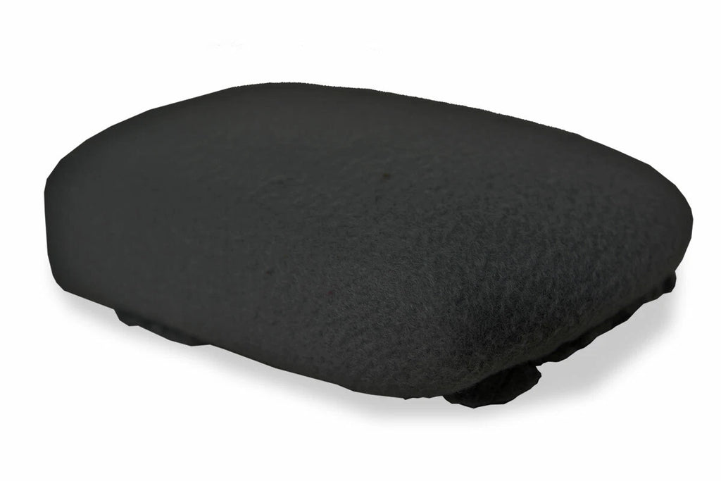 Fleece Console Lid Armrest Cover for Toyota RAV4 (2001–2005) Black