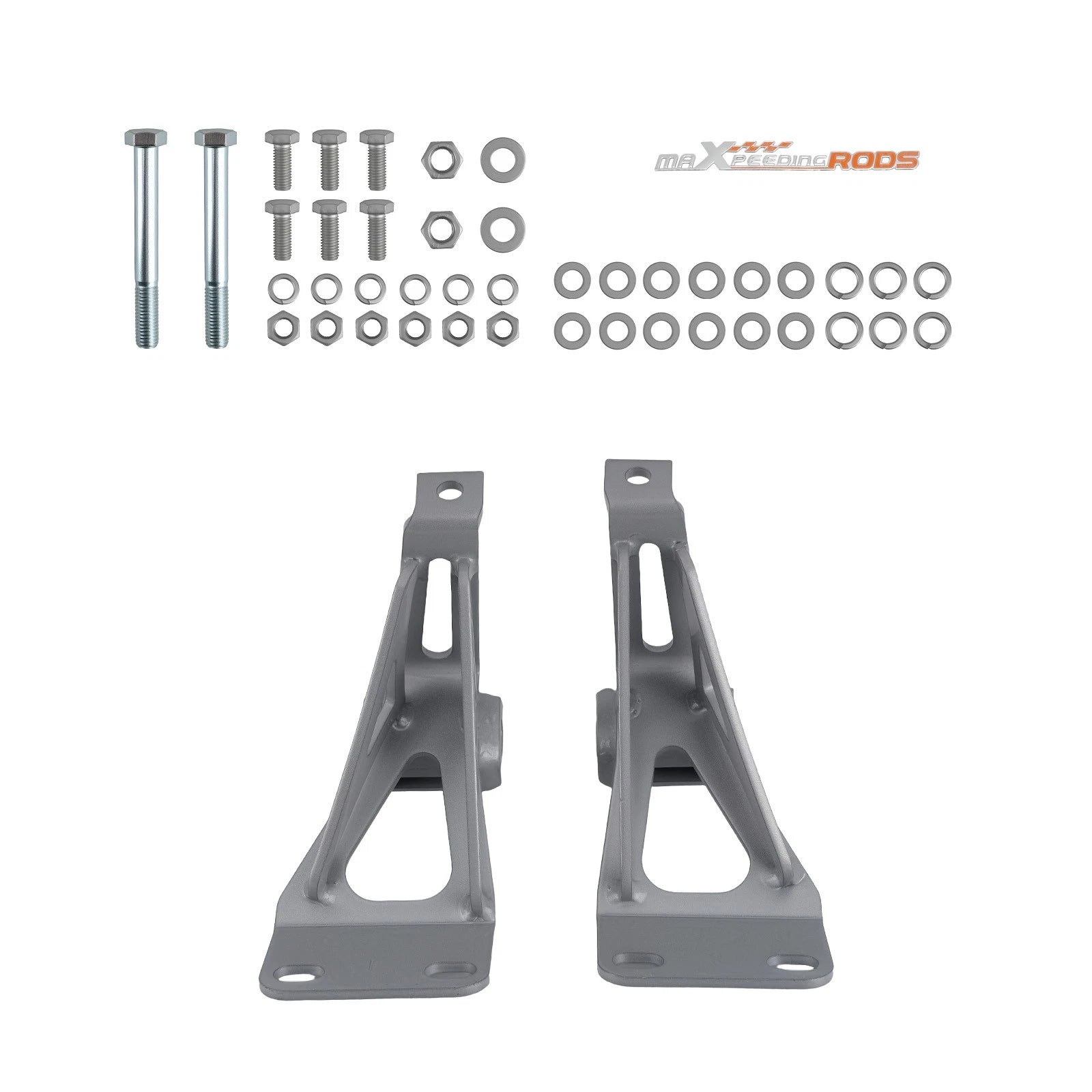 Set of 2 Engine Motor Mount Brackets for Chevy C10 (1963–1967)