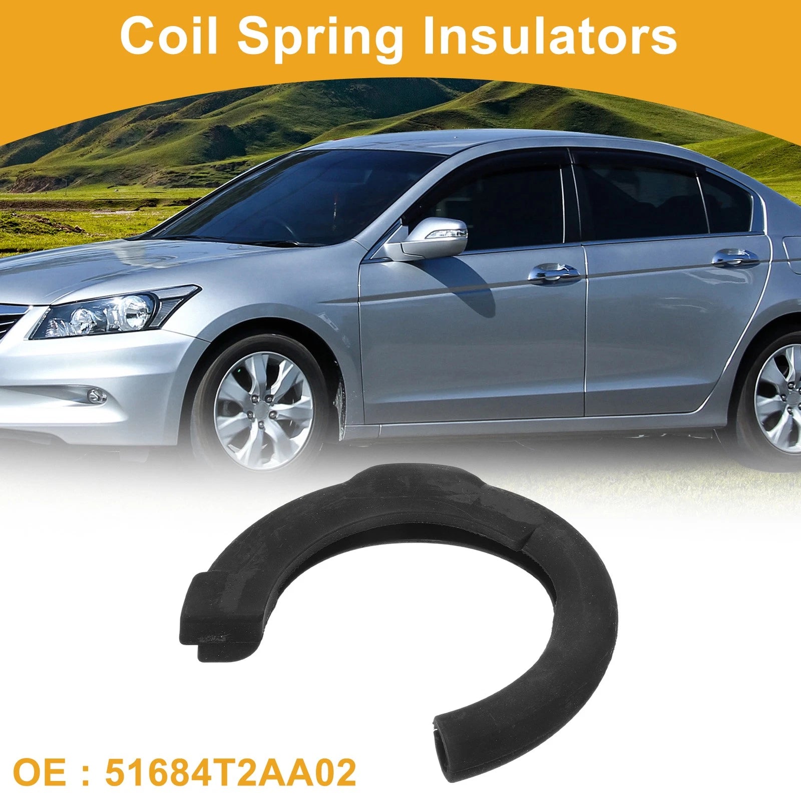 Lower Coil Spring Insulator No. 51684T2AA02 for Honda Accord (2013–2017)