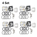4X Carburetor Rebuild Kit for Yamaha 4Stroke 40-50HP (62Y-W0093-10)