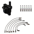 Set of 6 Denso Ignition Coil Wires & NGK Platinum Spark Plugs for Astro Blazer S10 V6 (1995–2005)