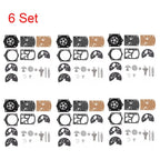 Set of 6 Carburetor Repair Kits K10-WB for Homelite 650 750 Trimmer