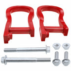 Tow Hooks for Chevy Silverado GMC Sierra 1500 (2007–2019) 84192871 Black/Red/Silver