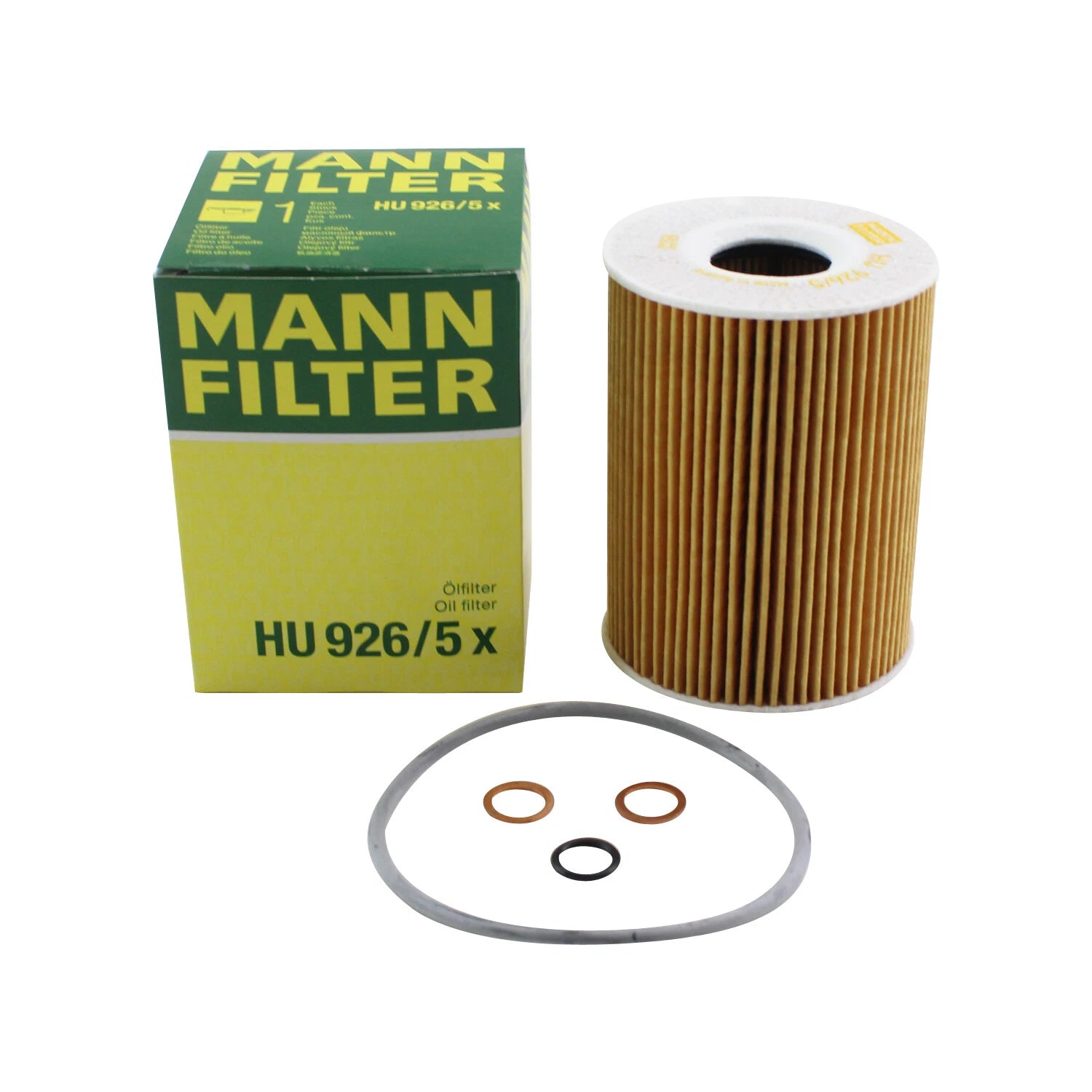 Oil Filter Kit HU9265X for BMW E60 E63 E64 M5 M6 V10 5.0 S85B50A (2006–2010)