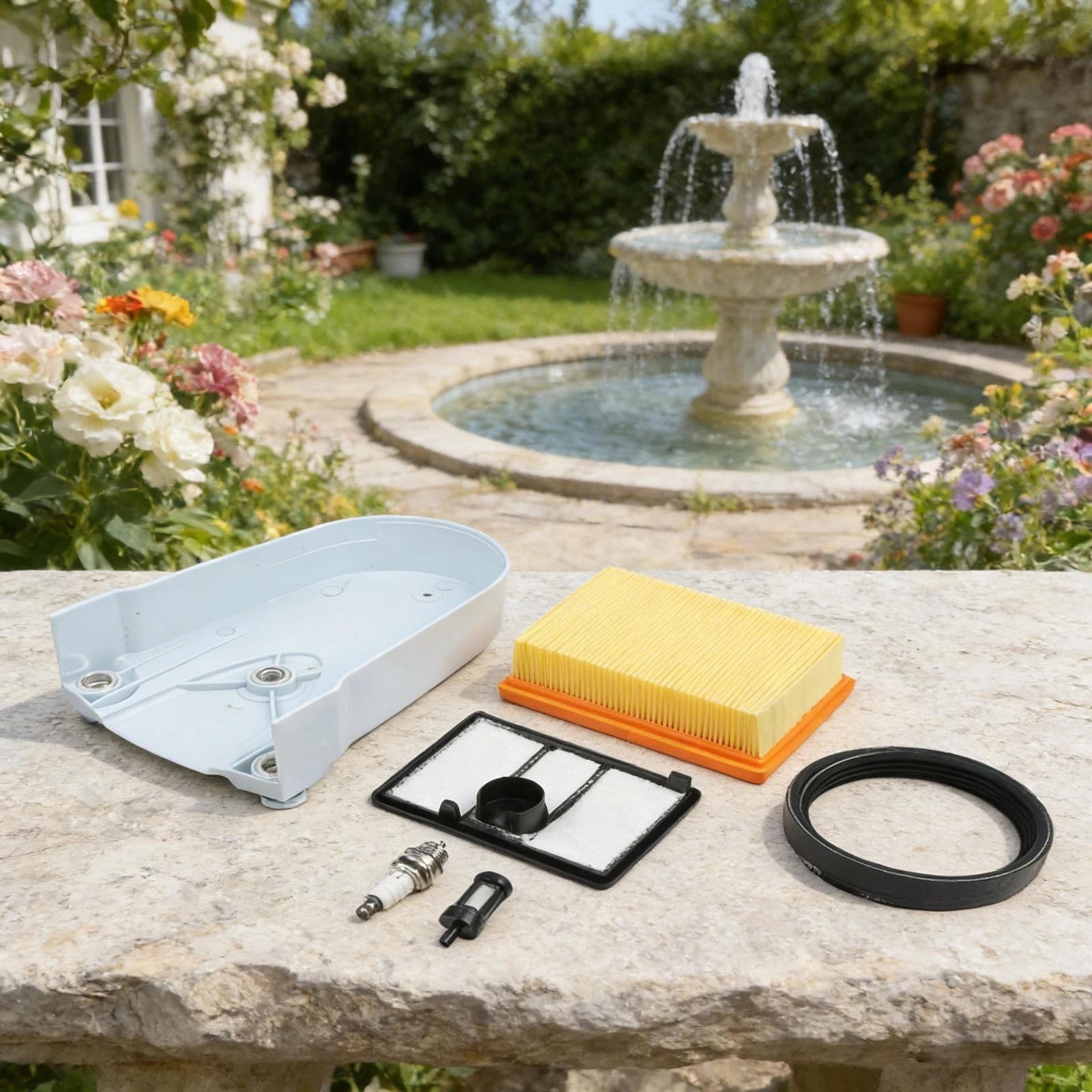 Front Belt Guard and Spark Kit for TS800 Concrete Cut Off Saw