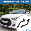 2X Front Outer Tie Rod Ends for Kia Sorento (2014–2015) & Hyundai Santa Fe (2014–2015)