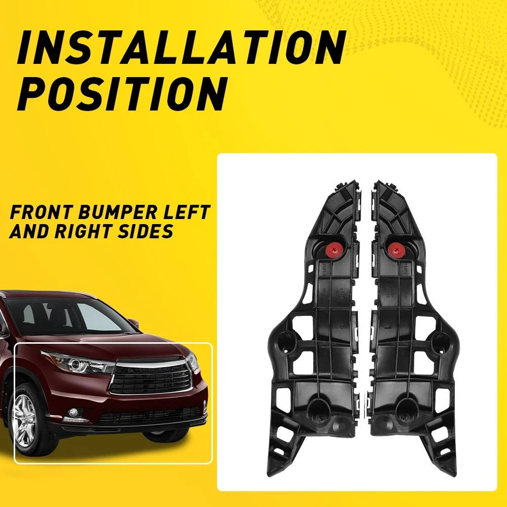 Bumper Bracket Retainer for Highlander (2014–2019) Front Driver Passenger Side