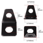 Set of 8 Seat L-Bracket Hardware Kit for Belt Mounting