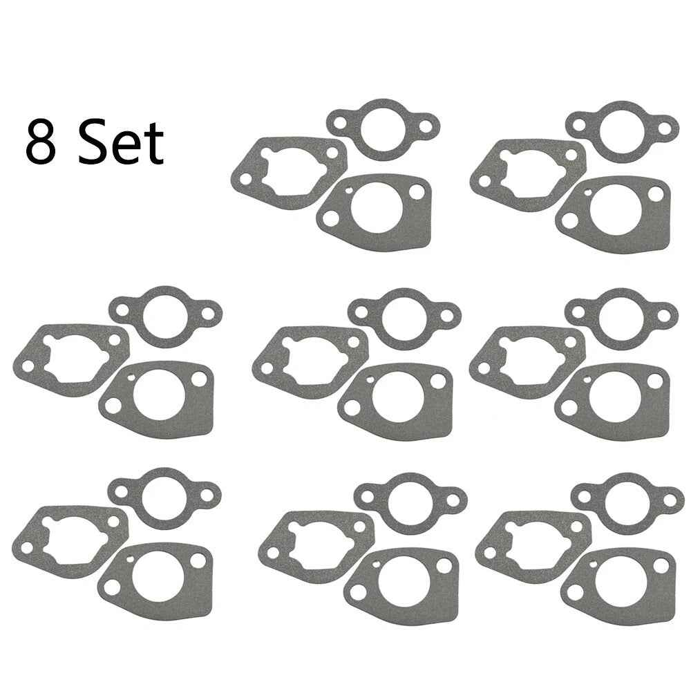 Set of 8 Carburetor Gasket Kit for Honda GX340 GX390 (11HP 13HP) 188F