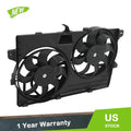 Dual Radiator Condenser Cooling Fan Assembly for Ford Edge, Lincoln MKX (2007–2014)