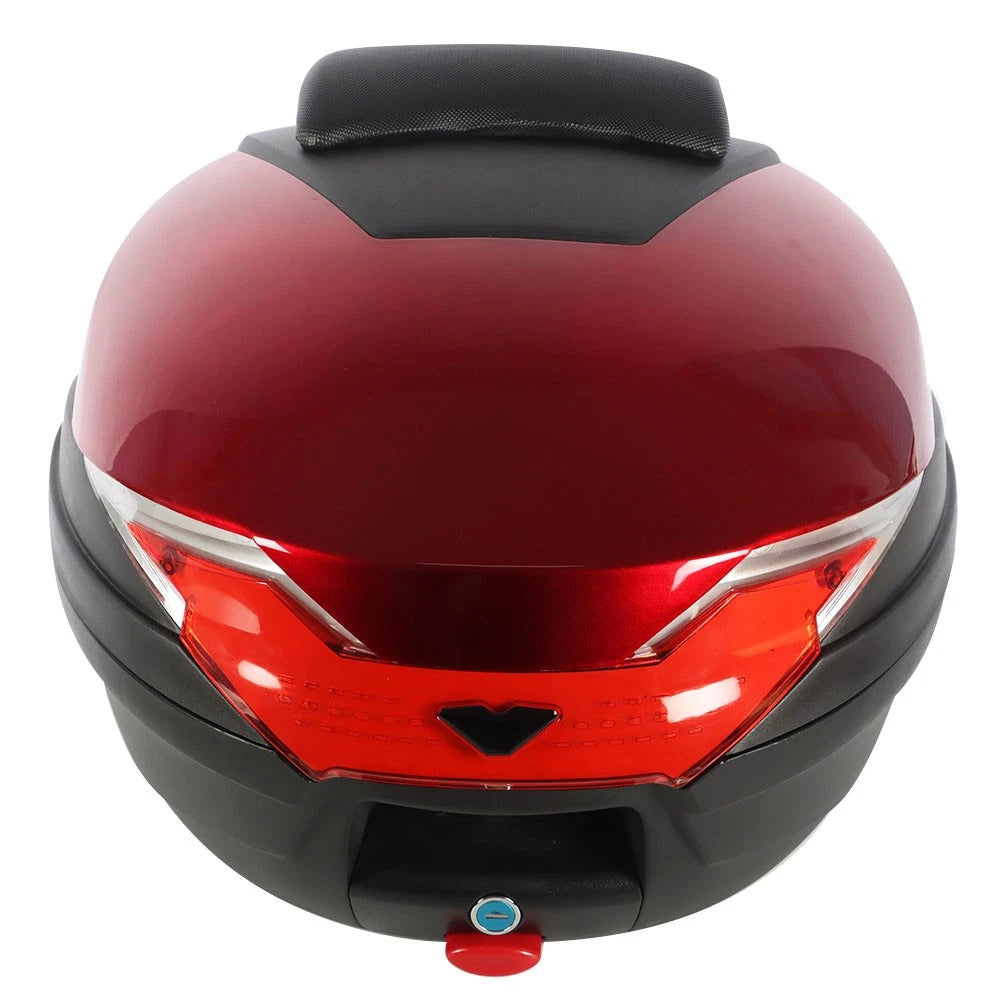 32L Red Motorcycle Tour Tail Box for Scooter