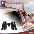 Set of 8 Door Pillar Window Trim for Volkswagen Taos (2022–2022)