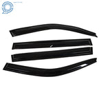 Set of 4 Window Visors for Toyota Highlander (2001–2007) Smoke Vent Guard
