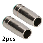 2 Pcs Conical Nozzle for MIG Welder MB25 (Gas Push On)