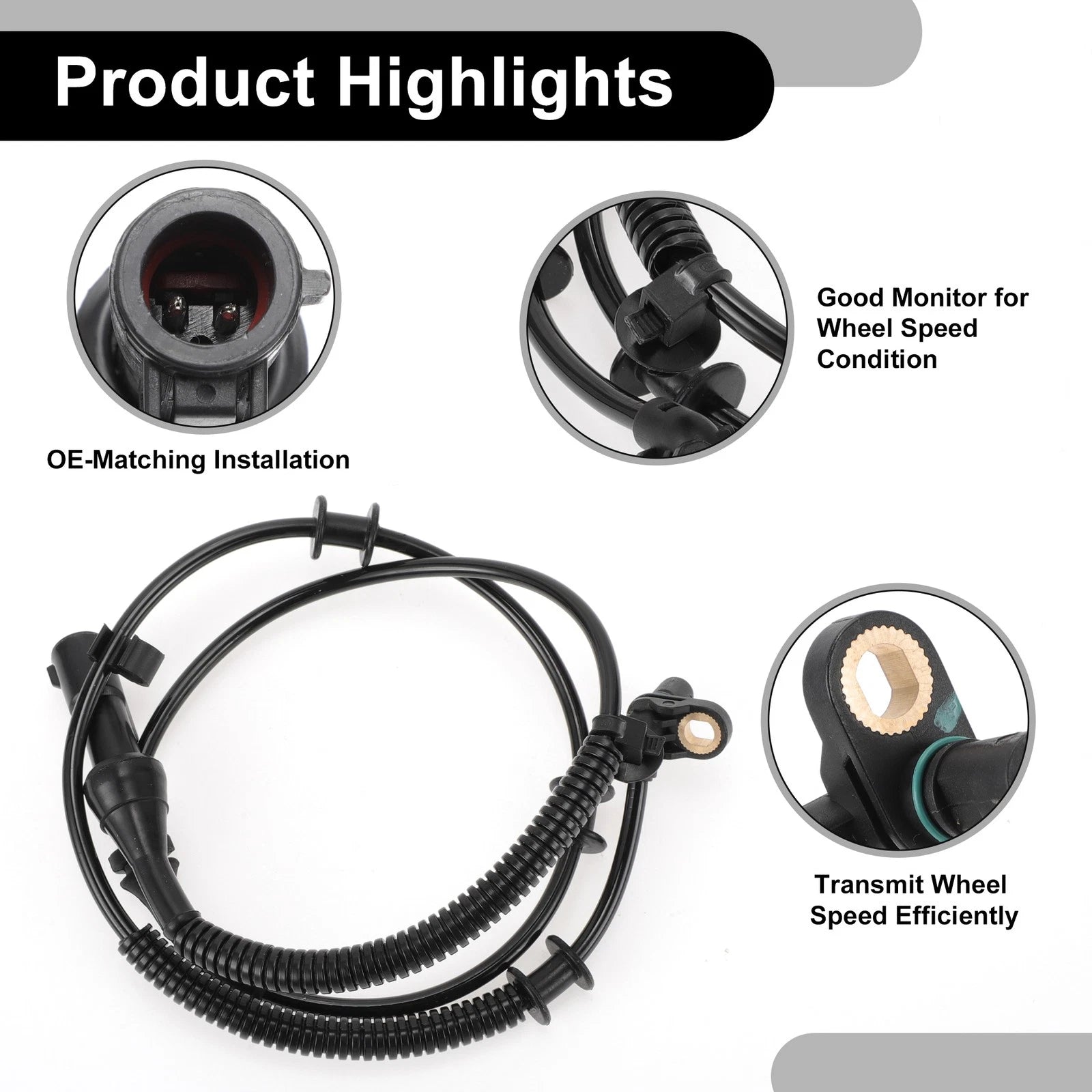 ABS Wheel Speed Sensor Kit for Ford (2004–2008) 4L3Z2C204AB