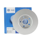 Hella Pagid Front Coated Disc Brake Rotor for Mercedes W211 E320 E350 (2003–2009)