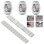 60g Iron Tire Balancing Weights for Cars Motorcycles (Pre-Cut, Self-Adhesive)