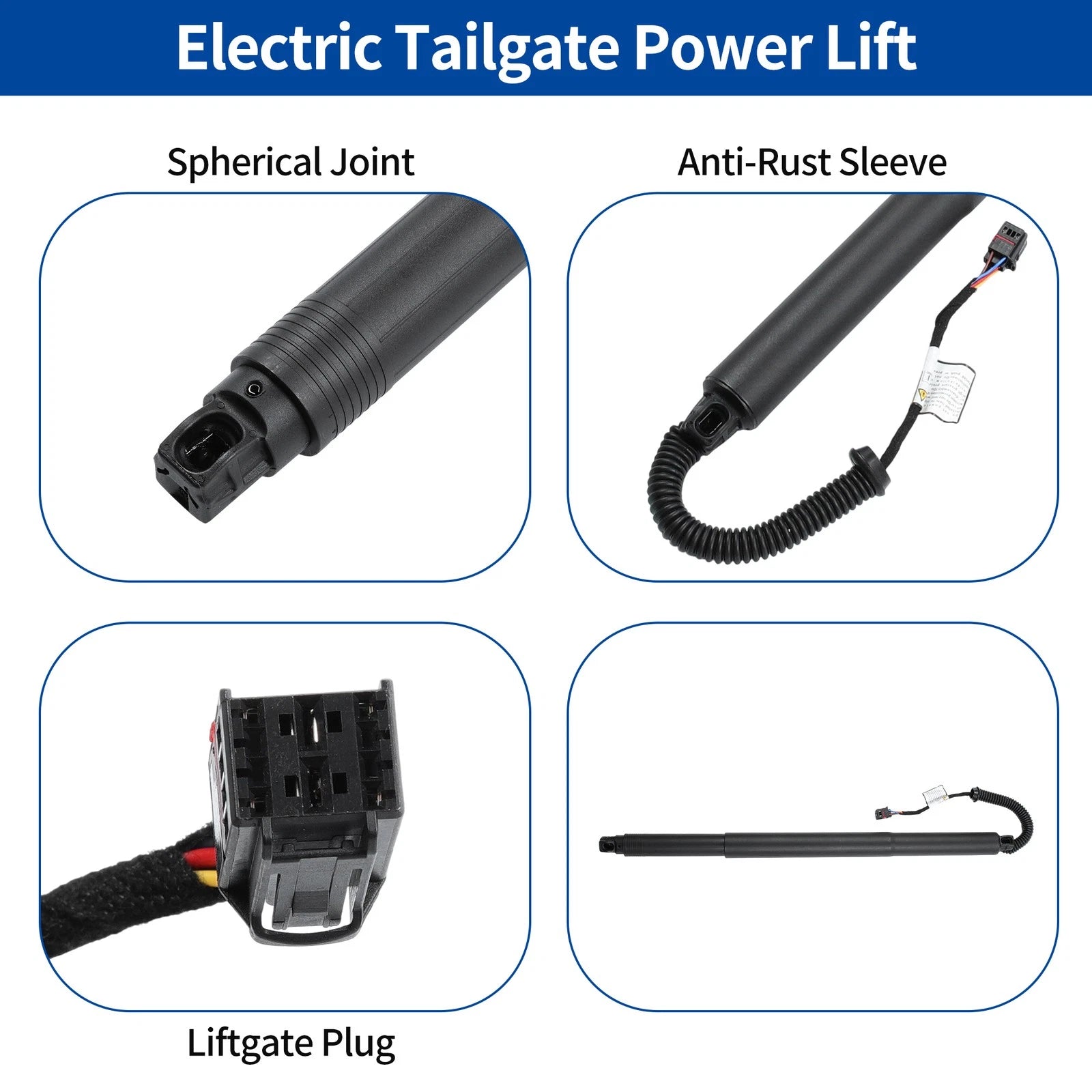 Tailgate Power Lift Support for Volkswagen Touran L (2015–2021) LH/RH No.5TA827851905