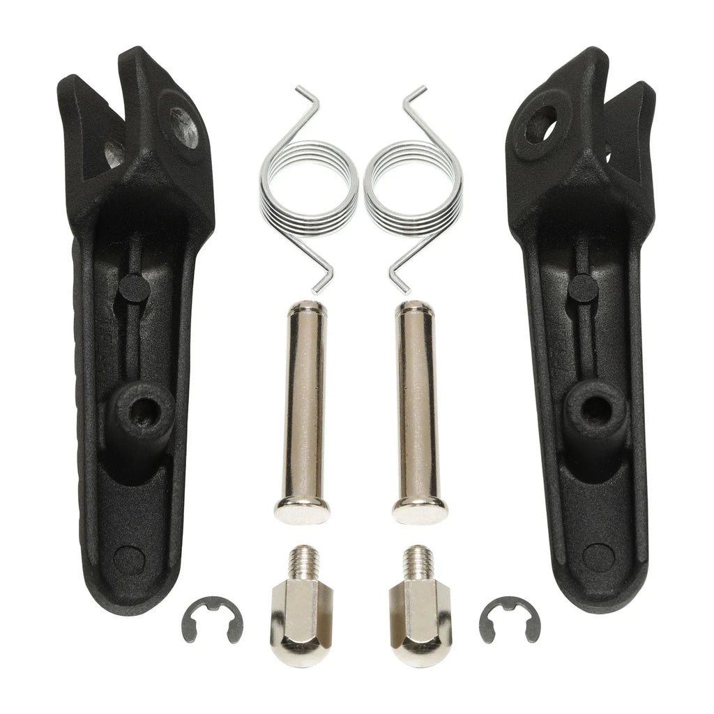Rider Driver Footpegs Footrests for Honda CBR600RR CBR1000RR (2003-2025)