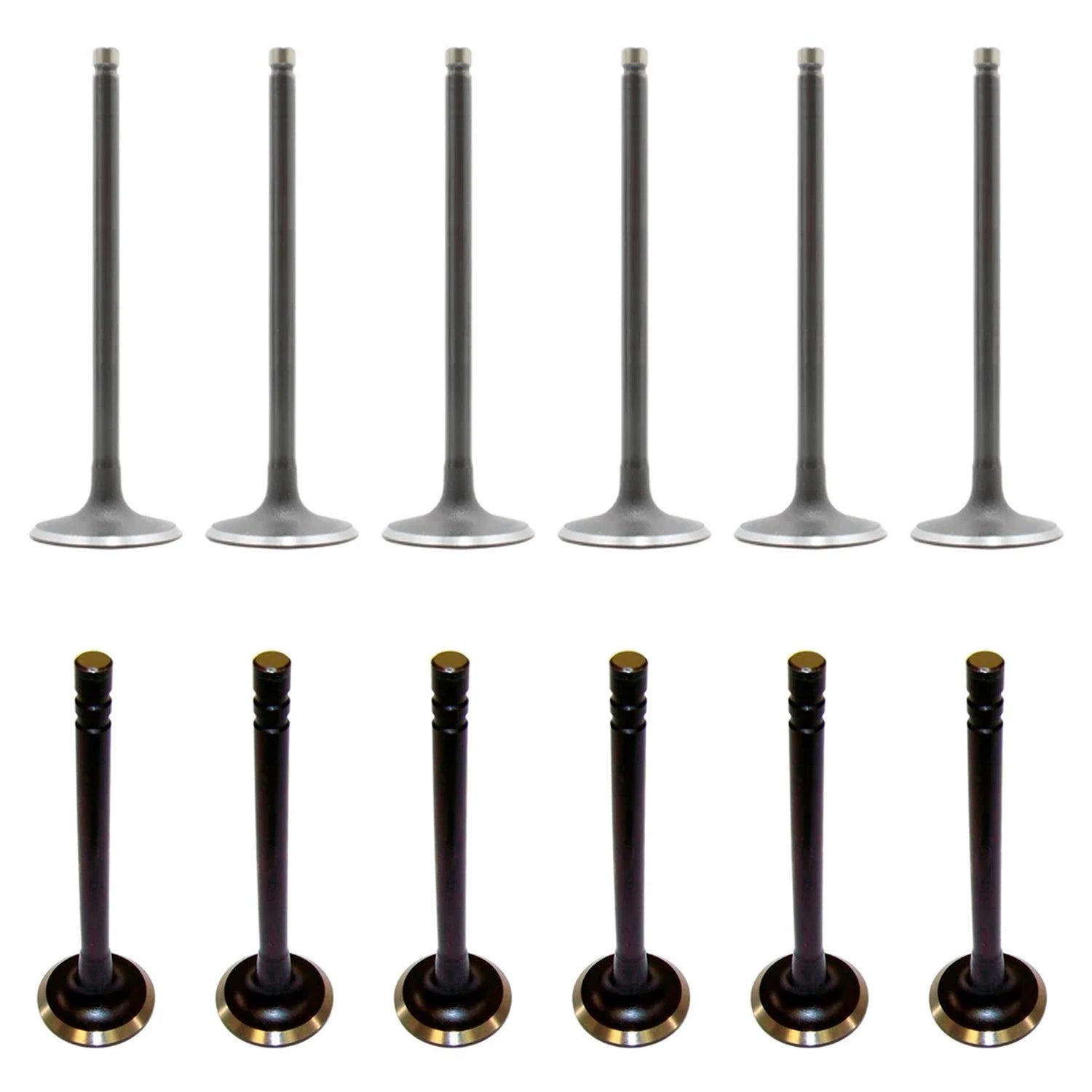 Set of 12 Intake & Exhaust Valves Kit for Camaro Caprice Impala Malibu (V6)