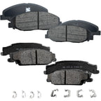 Brake Pad Set for Cadillac STS (2009–2011) Front and Rear 298mm