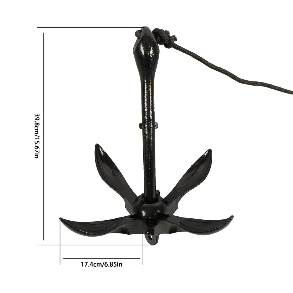 Folding Anchor Set for Grapnel Boat Marine Kayak (1 PCS)