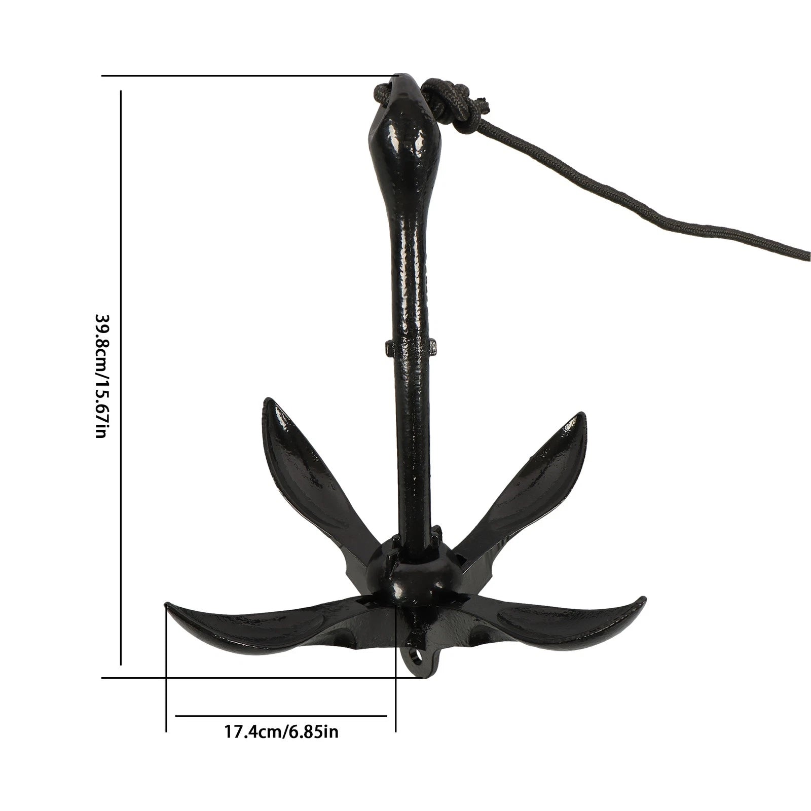 Folding Anchor Set for Grapnel Boat Marine Kayak (1 PCS)