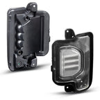 2x Clear Side Mirror Turn Signal Light for Jeep Wrangler JL (2018–2024)