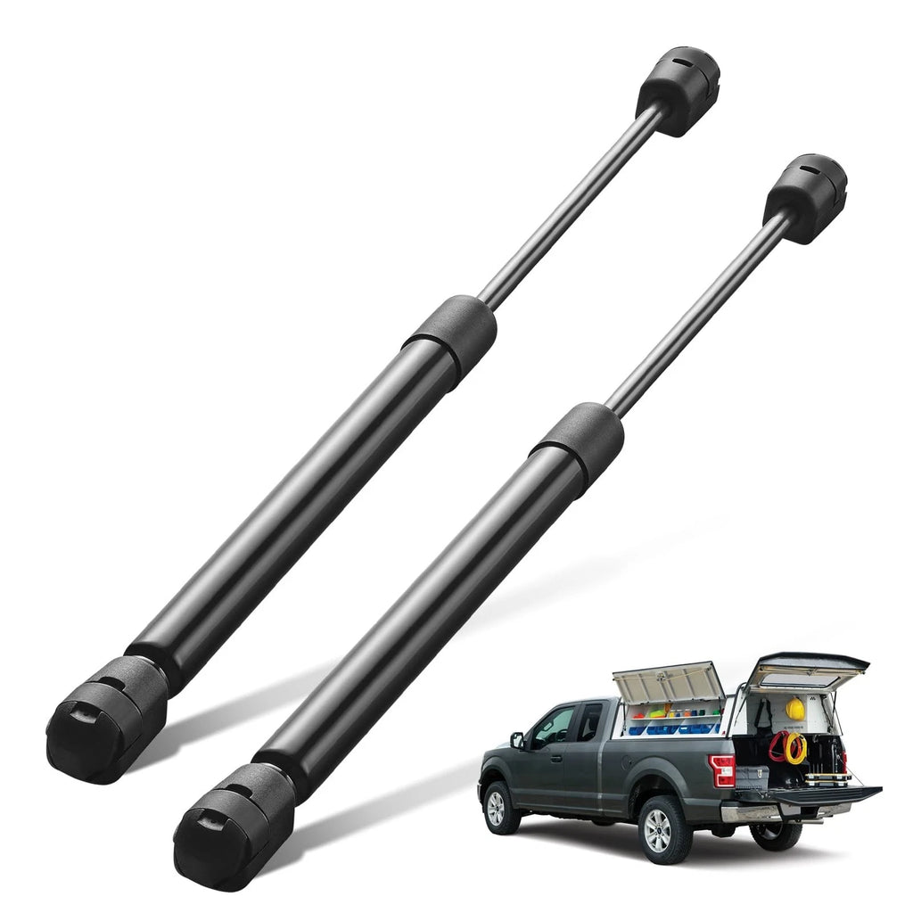 25LB Gas Struts for LEER Camper Shell Rear Topper Window (2016–2024)