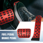 2X Gas Pedal Brake Pedal Pad Anti Slip Covers for Mercedes Benz (731618727507)